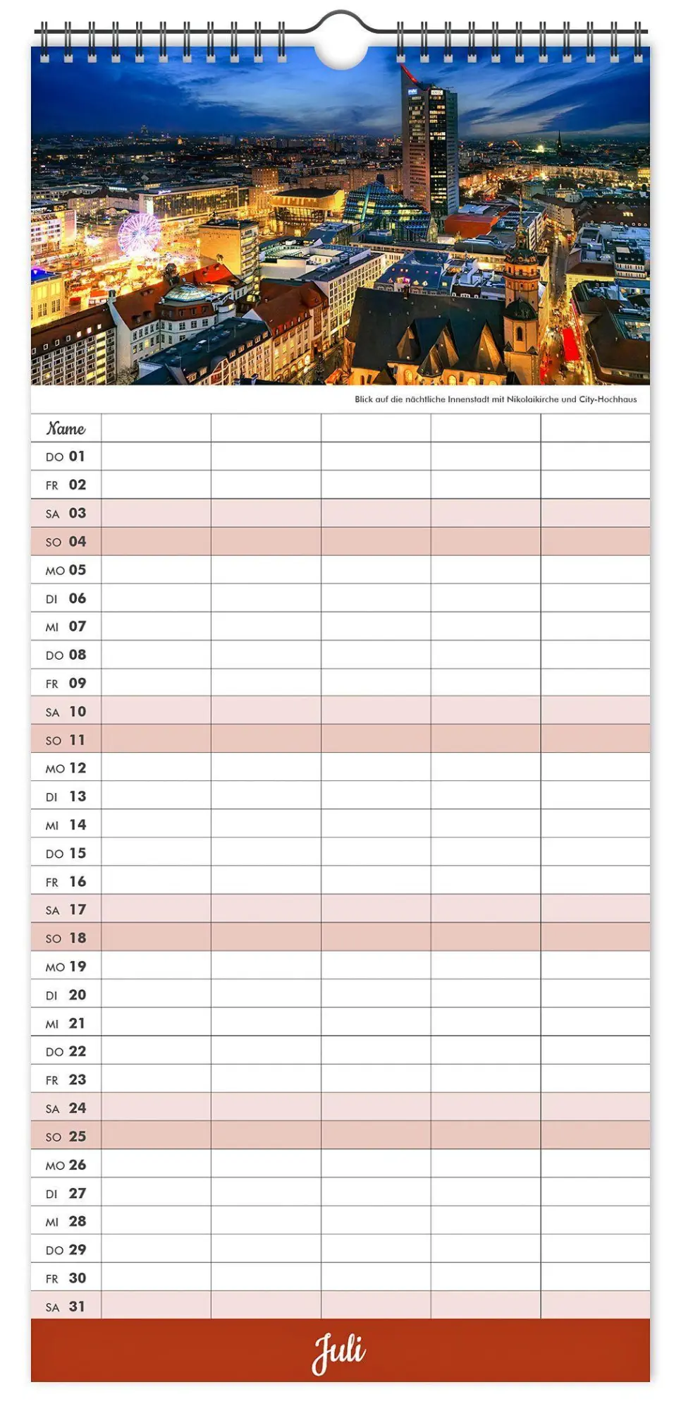 Bild: 9783912303322 | Kalender Familienplaner Leipzig 2027 | K4 Verlag (u. a.) | Kalender