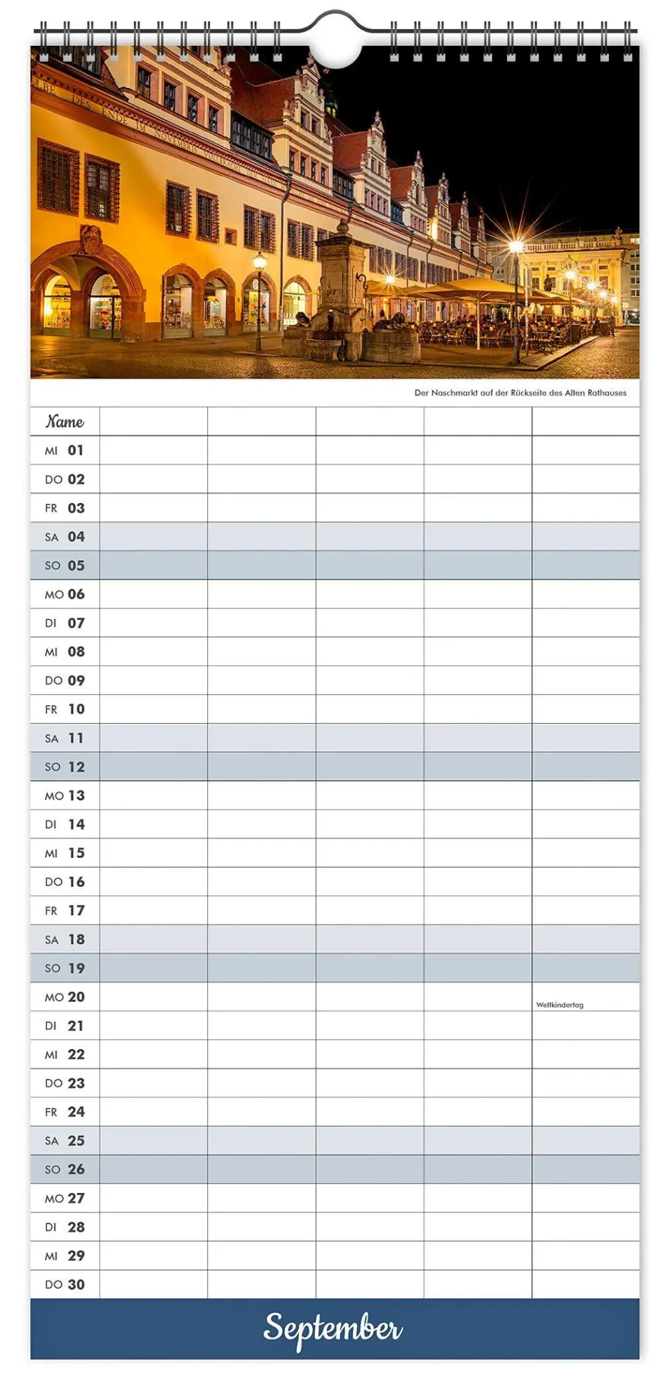 Bild: 9783912303322 | Kalender Familienplaner Leipzig 2027 | K4 Verlag (u. a.) | Kalender