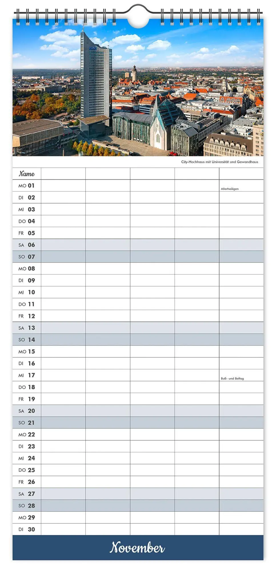 Bild: 9783912303322 | Kalender Familienplaner Leipzig 2027 | K4 Verlag (u. a.) | Kalender