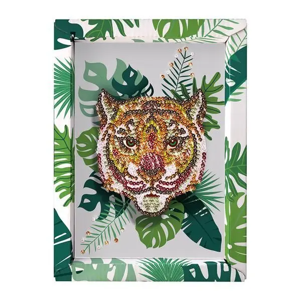 Bild: 3181860203422 | Lansay - Paillettenkunst Tiger | Lansay | Spiel | 3220342 | Deutsch