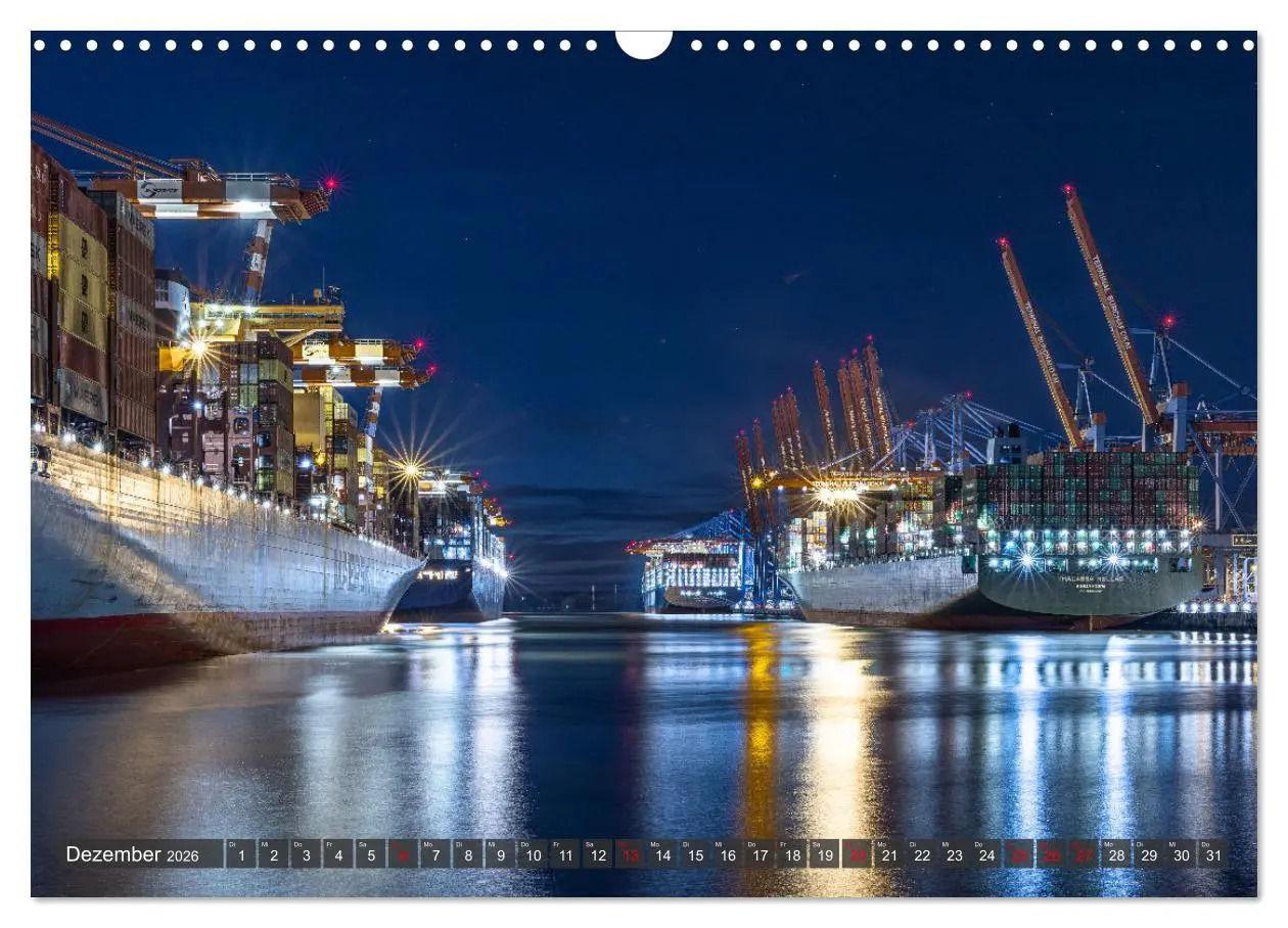 Bild: 9783457513422 | Hamburg - Die Weltstadt an der Waterkant (Wandkalender 2026 DIN A3...