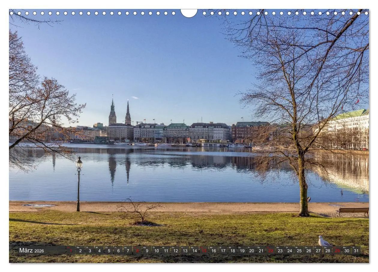 Bild: 9783457513422 | Hamburg - Die Weltstadt an der Waterkant (Wandkalender 2026 DIN A3...