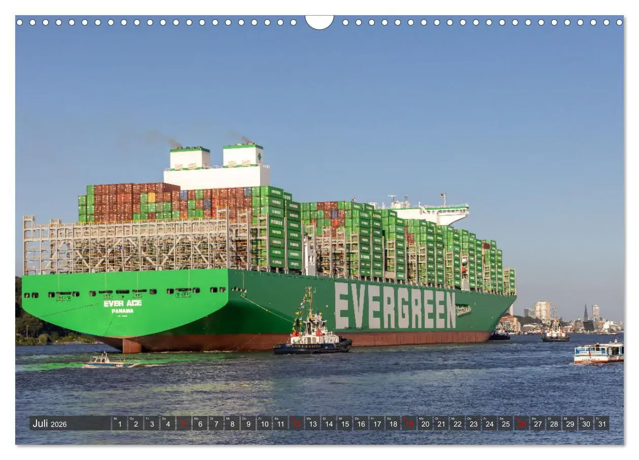 Bild: 9783457513422 | Hamburg - Die Weltstadt an der Waterkant (Wandkalender 2026 DIN A3...