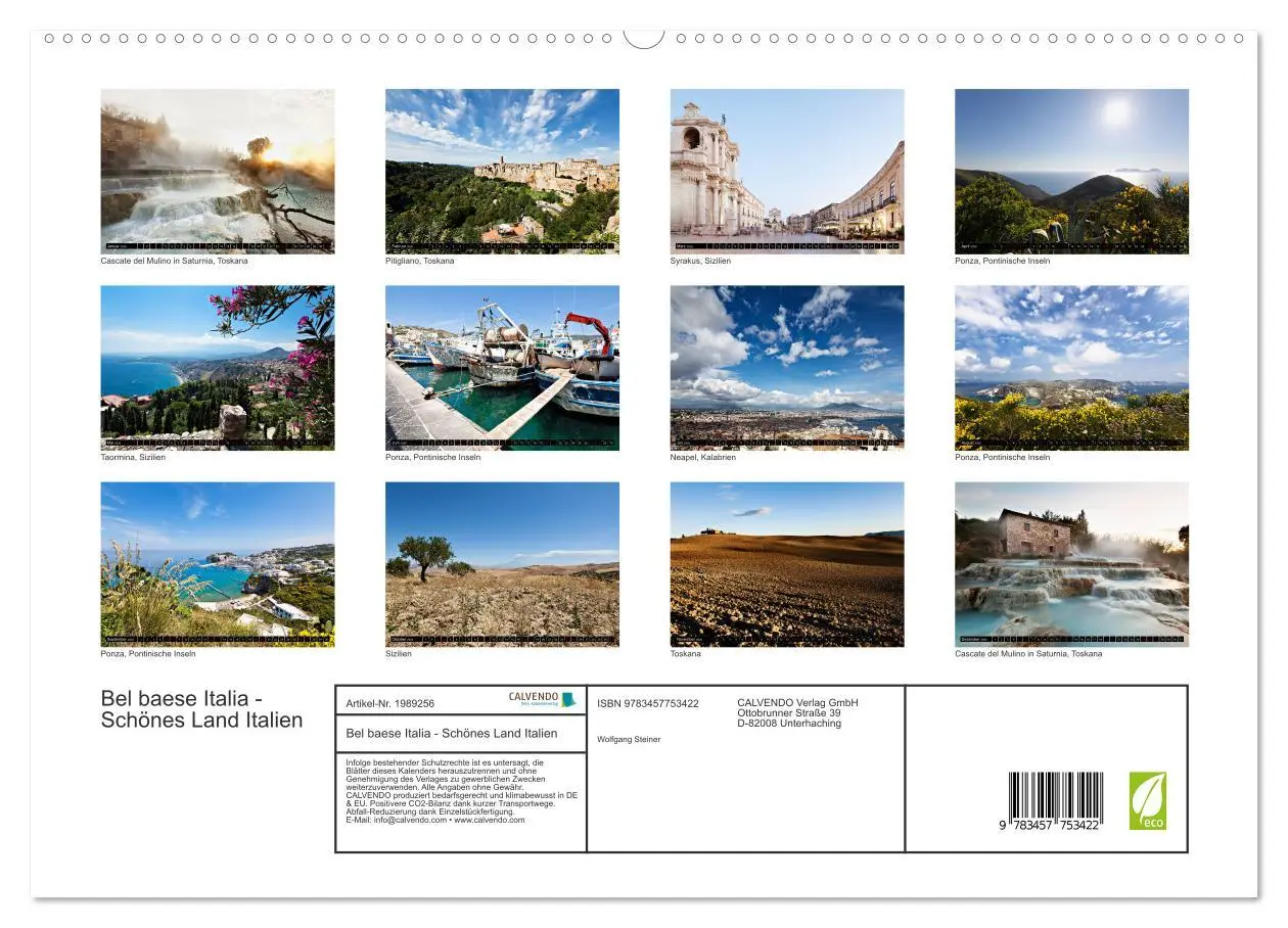 Bild: 9783457753422 | Bel baese Italia - Schönes Land Italien (hochwertiger Premium...