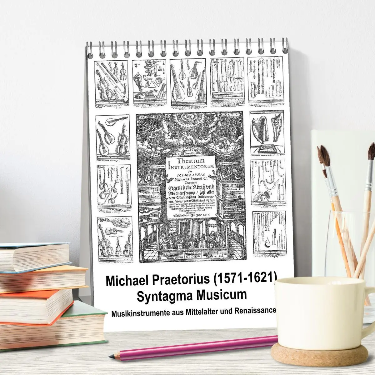 Bild: 9783516393422 | Michael Praetorius Syntagma Musicum (Tischkalender 2026 DIN A5...
