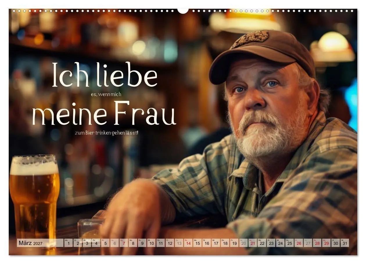 Bild: 9783569173422 | Ich brauch mehr Vitamin Bier (hochwertiger Premium Wandkalender...