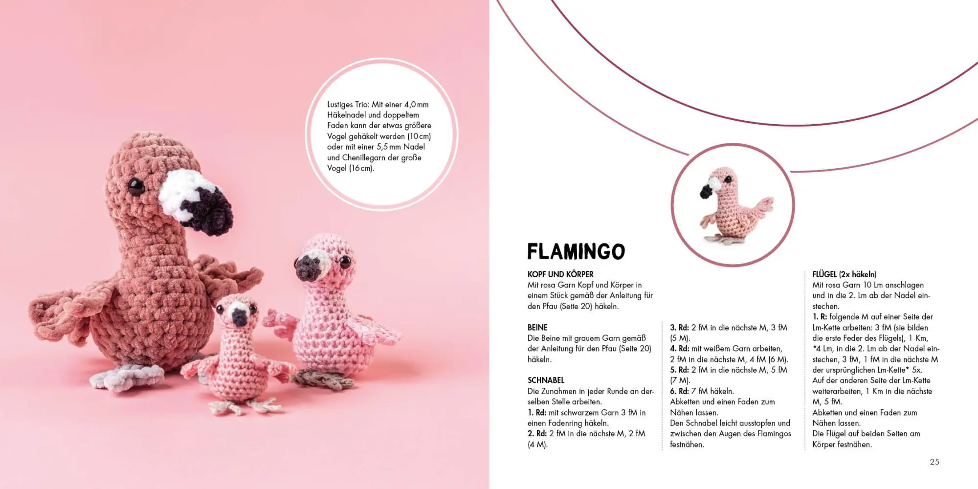 Bild: 9783745913422 | Mini-Amigurumis - Süße Vögelchen | 25 niedliche Freunde häkeln | Buch