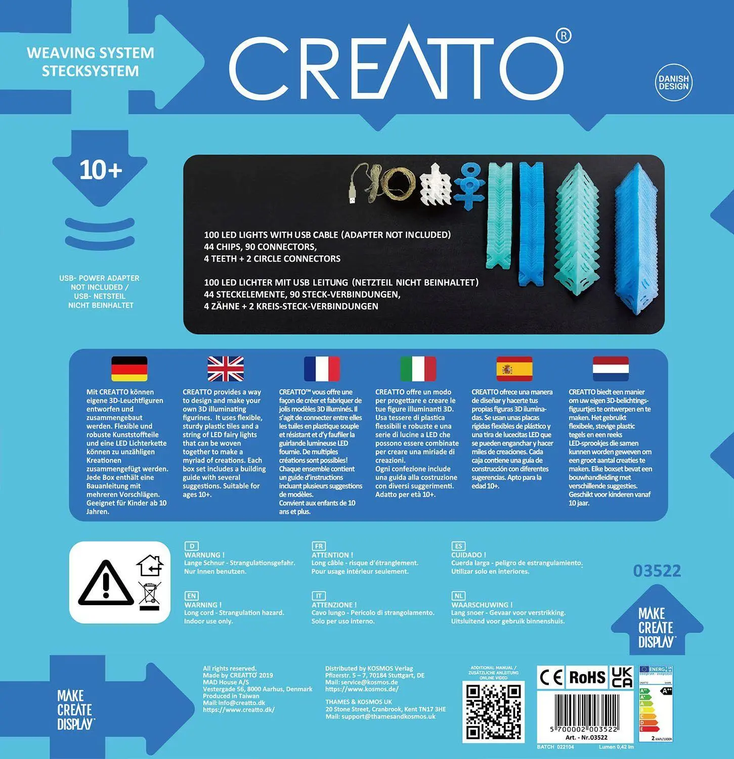 Bild: 5700002003522 | Creatto Hai | Spiel | Deutsch | 2019 | Franckh-Kosmos