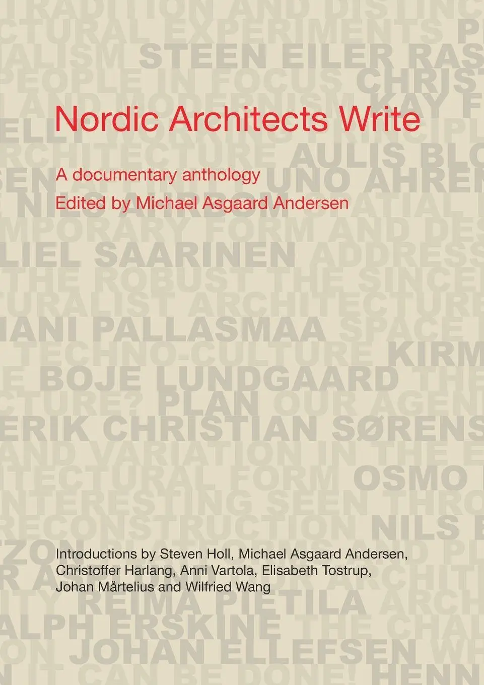 Cover: 9780415463522 | Nordic Architects Write | A Documentary Anthology | Andersen | Buch