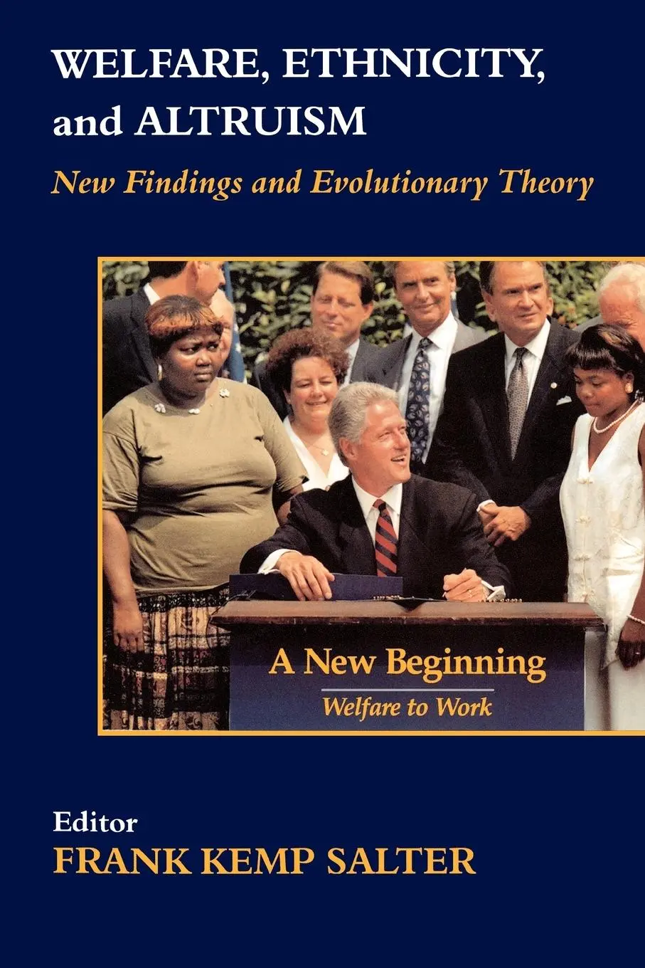 Cover: 9780714683522 | Welfare, Ethnicity and Altruism | New Data and Evolutionary Theory
