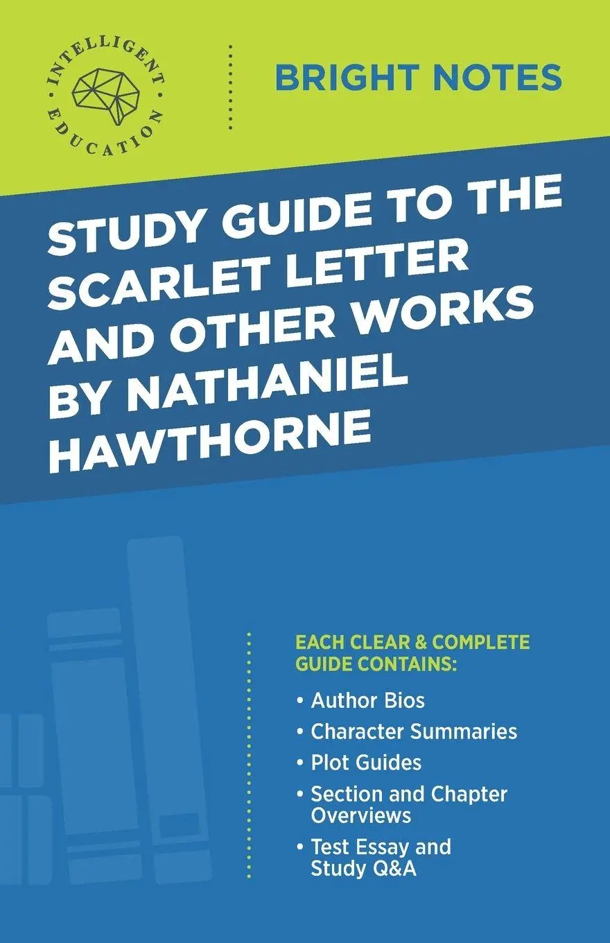 Cover: 9781645423522 | Study Guide to The Scarlet Letter and Other Works by Nathaniel...