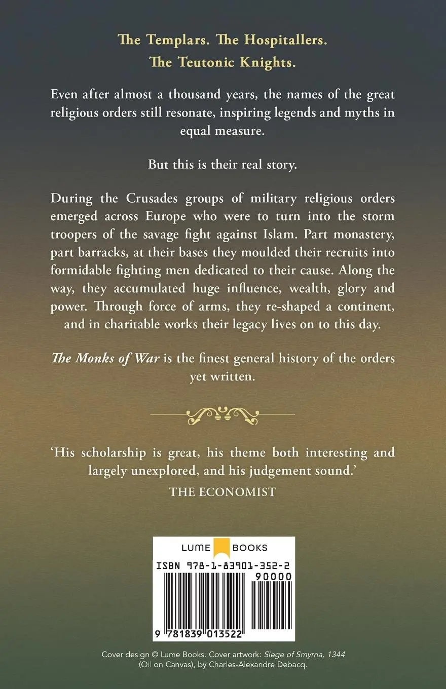 Rückseite: 9781839013522 | The Monks of War | The Military Religious Orders | Desmond Seward