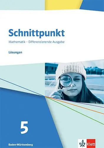 Cover: 9783127453522 | Schnittpunkt Mathematik 5. Lösungen Klasse 5. Differenzierende...