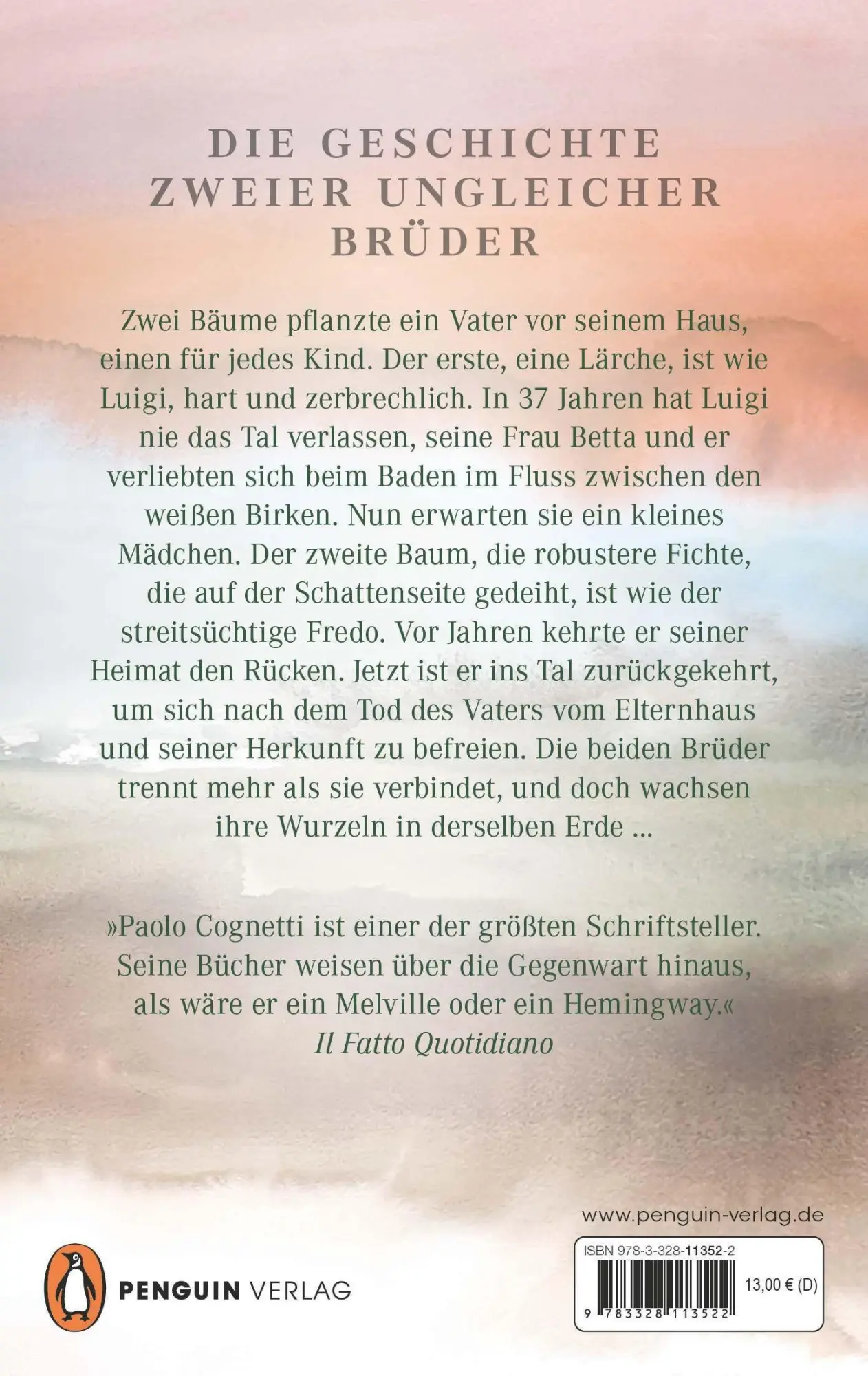 Bild: 9783328113522 | Unten im Tal | Roman | Paolo Cognetti | Taschenbuch | 144 S. | Deutsch