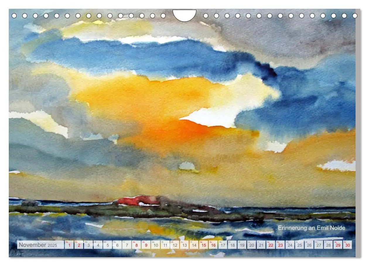 Bild: 9783435103522 | Unterwegs im Norden 2025 (Wandkalender 2025 DIN A4 quer), CALVENDO...
