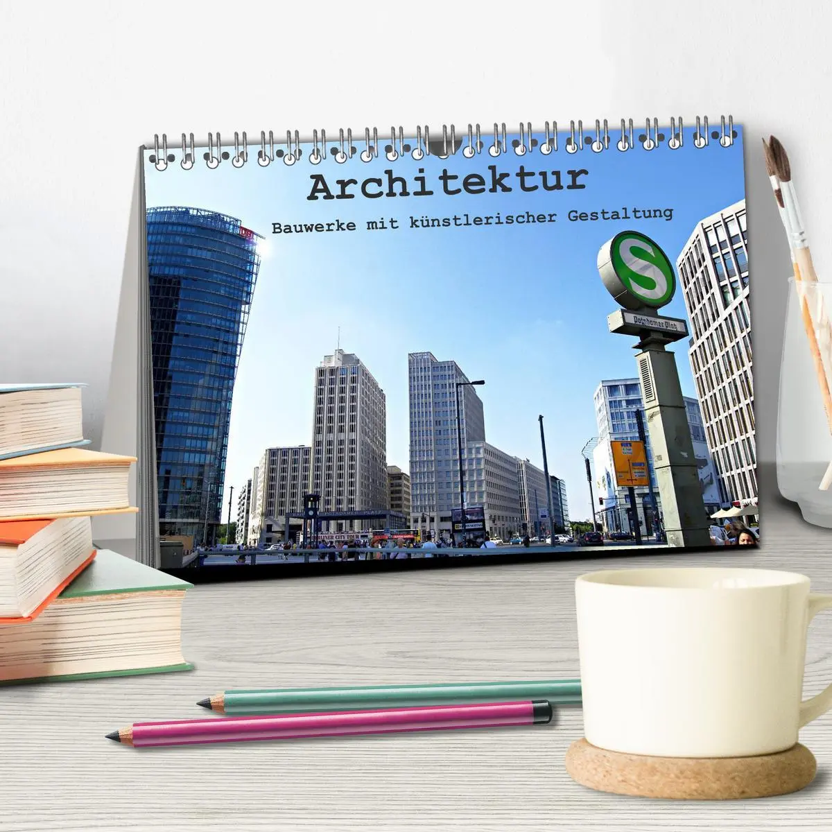 Bild: 9783457983522 | Architektur - Bauwerke mit künstlerischer Gestaltung (Tischkalender...