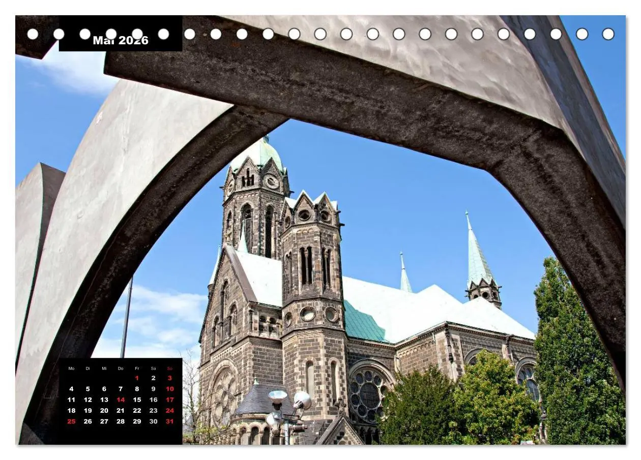 Bild: 9783457983522 | Architektur - Bauwerke mit künstlerischer Gestaltung (Tischkalender...