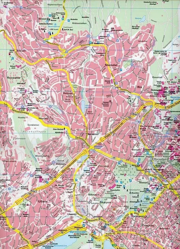 Bild: 9783707903522 | Oslo 1 : 20 000. Stadtplan | (Land-)Karte | Deutsch | 2016