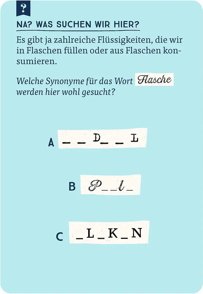 Bild: 9783964553522 | Das große Quiz der Synonyme | Nicola Berger | Taschenbuch | 75 S.