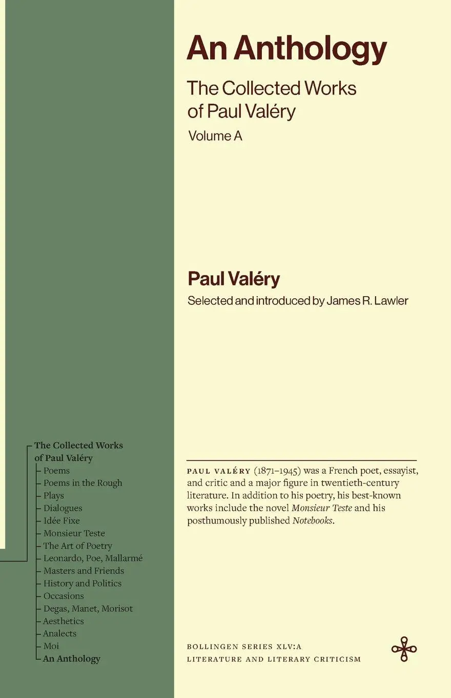 Cover: 9780691293622 | An Anthology | The Collected Works of Paul Valéry, Volume 16 | Valéry