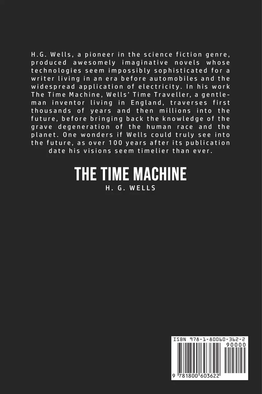 Rückseite: 9781800603622 | The Time Machine | H. G. Wells | Taschenbuch | Kartoniert / Broschiert