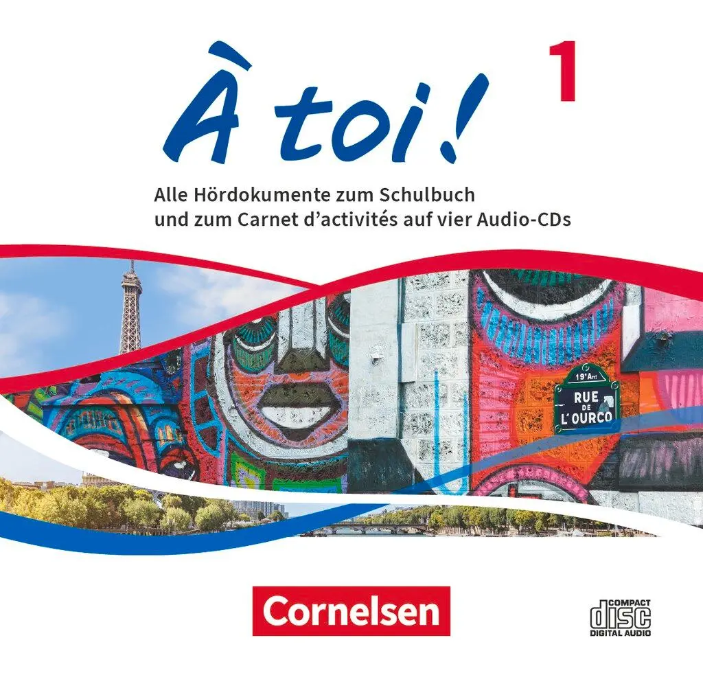 Cover: 9783065213622 | À toi ! Band 1 - Audio-CDs | Audio-CD | À toi ! | CD | Deutsch | 2022