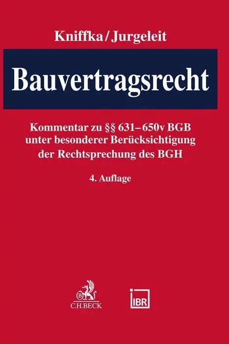 Cover: 9783406793622 | Bauvertragsrecht | Andreas Jurgeleit | Buch | XI | Deutsch | 2022