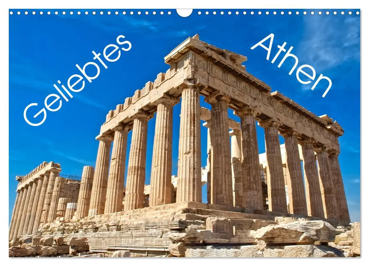 Cover: 9783457803622 | Geliebtes Athen (Wandkalender 2026 DIN A3 quer), CALVENDO...
