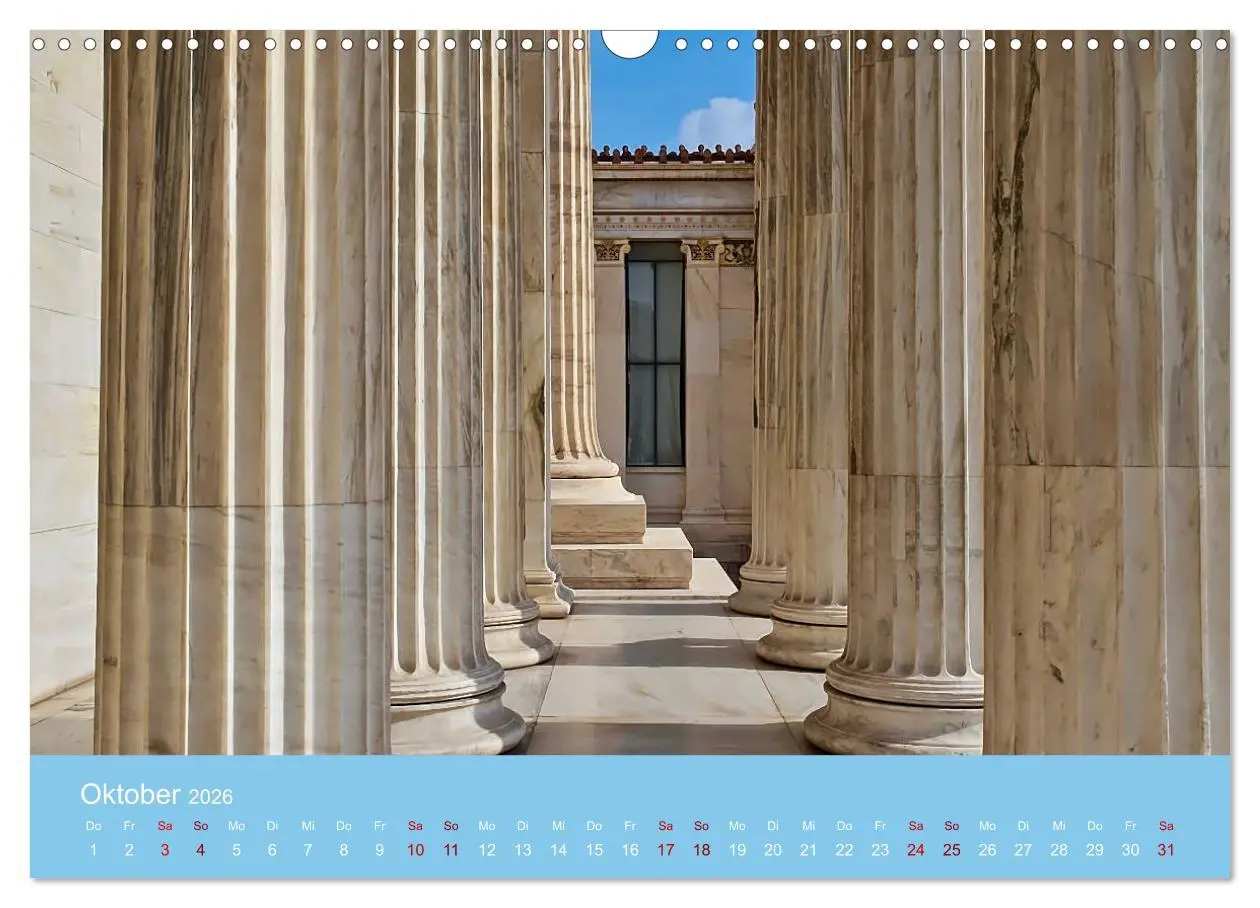 Bild: 9783457803622 | Geliebtes Athen (Wandkalender 2026 DIN A3 quer), CALVENDO...