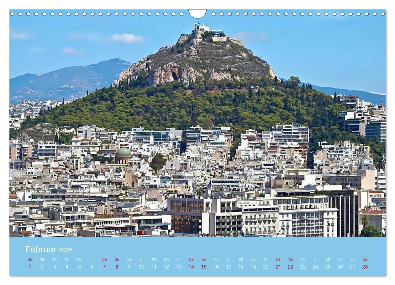 Bild: 9783457803622 | Geliebtes Athen (Wandkalender 2026 DIN A3 quer), CALVENDO...