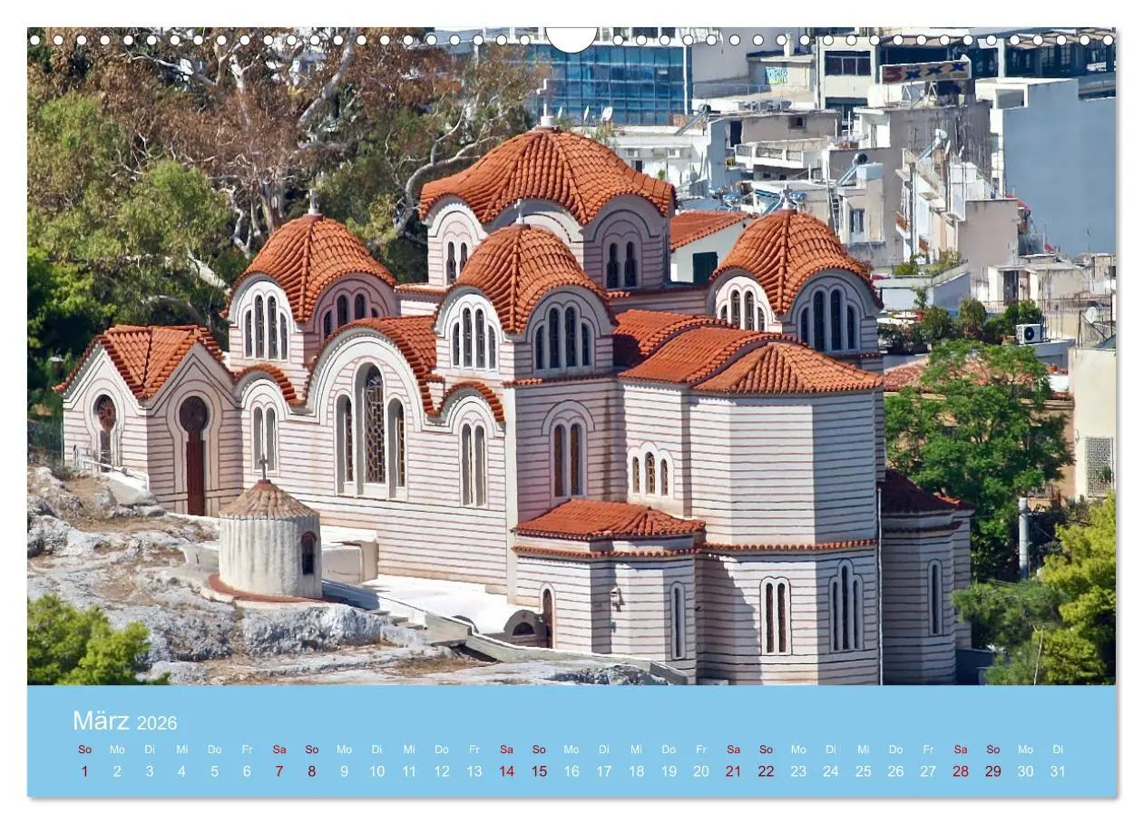 Bild: 9783457803622 | Geliebtes Athen (Wandkalender 2026 DIN A3 quer), CALVENDO...