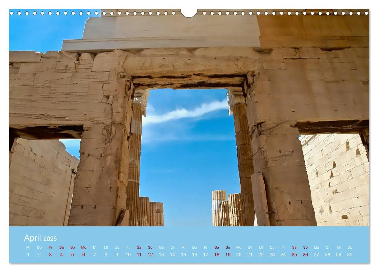 Bild: 9783457803622 | Geliebtes Athen (Wandkalender 2026 DIN A3 quer), CALVENDO...