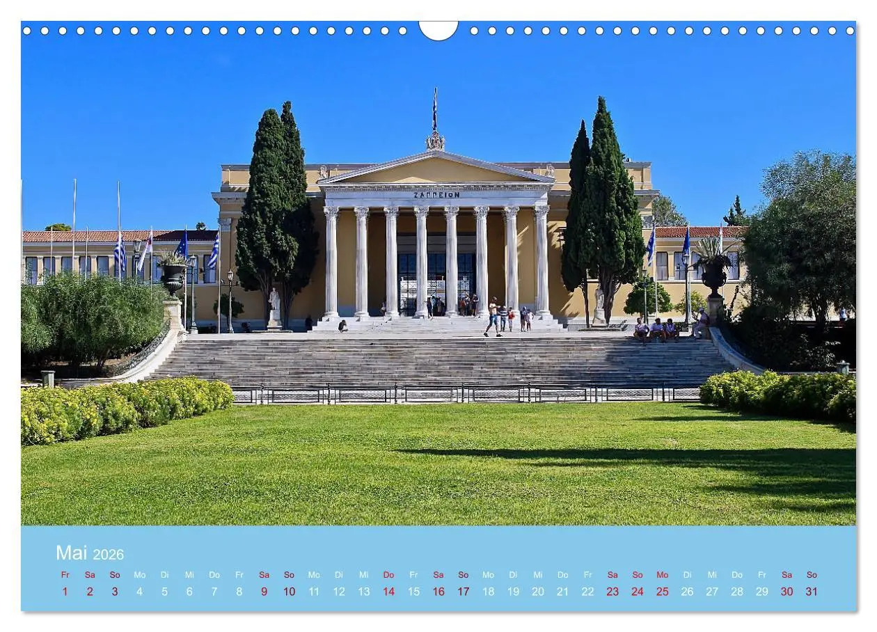 Bild: 9783457803622 | Geliebtes Athen (Wandkalender 2026 DIN A3 quer), CALVENDO...