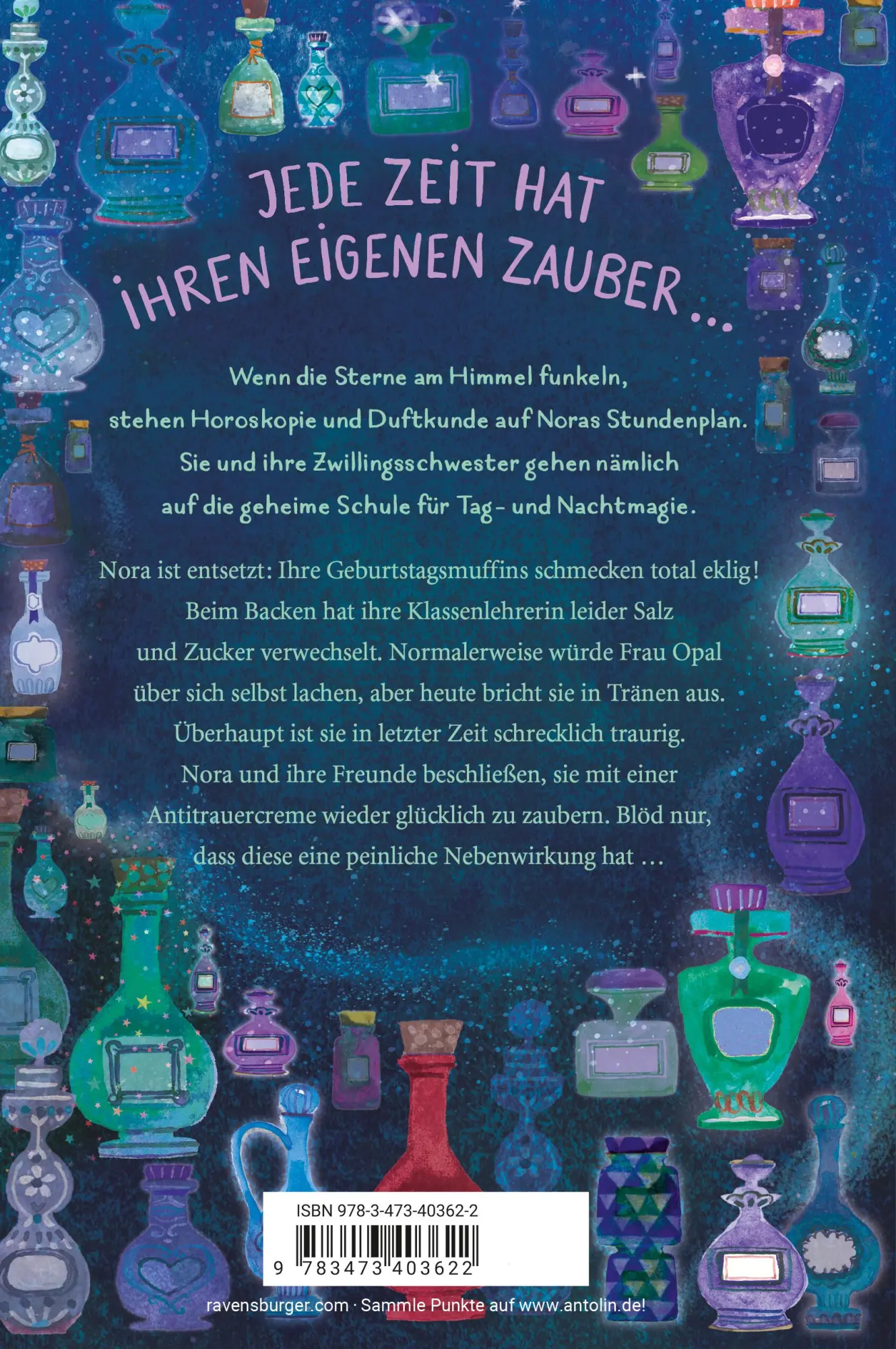 Rückseite: 9783473403622 | Die Schule für Tag- und Nachtmagie, Band 5 - Lieblingslehrerin in Not