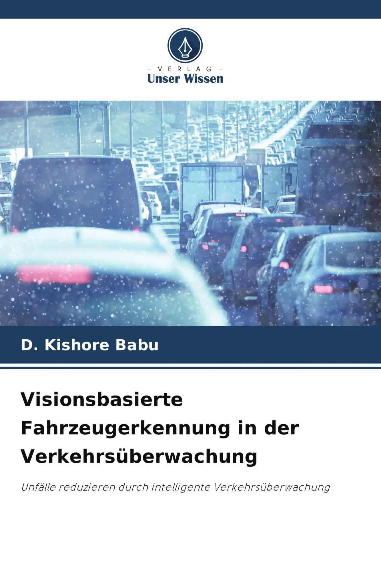 Cover: 9786209863622 | Visionsbasierte Fahrzeugerkennung in der Verkehrsüberwachung | Babu