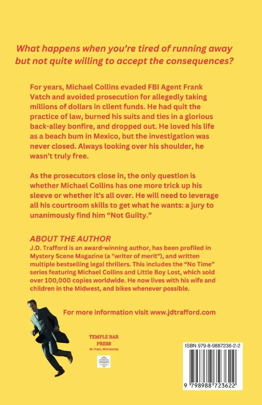 Rückseite: 9798988723622 | No Time To Hide | J. D. Trafford | Taschenbuch | Englisch | 2023