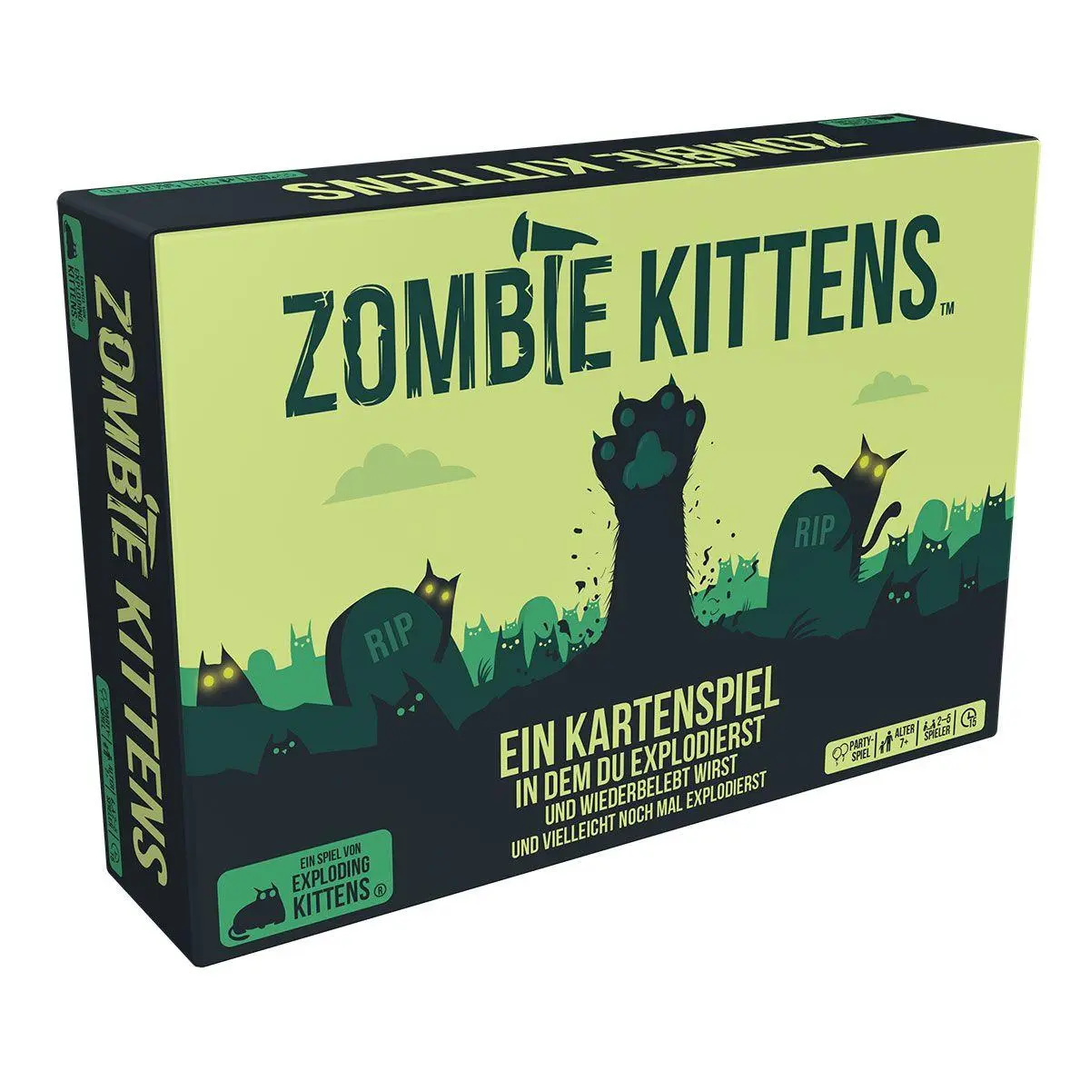 Cover: 810083043722 | Zombie Kittens | Matthew Inman (u. a.) | Spiel | 61 Karten | EXKD0024