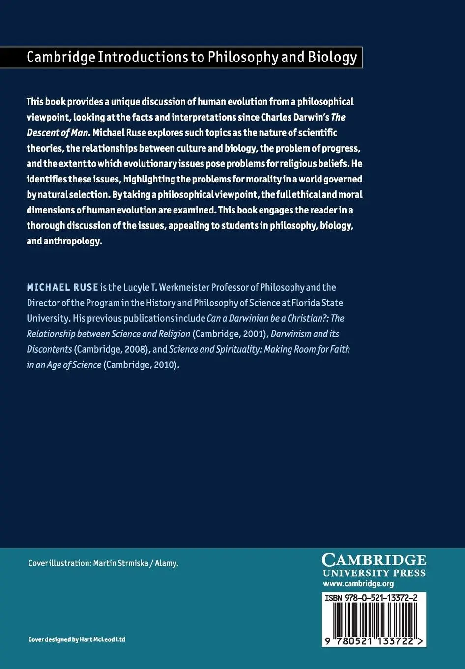 Rückseite: 9780521133722 | The Philosophy of Human Evolution | Michael Ruse | Taschenbuch | 2014