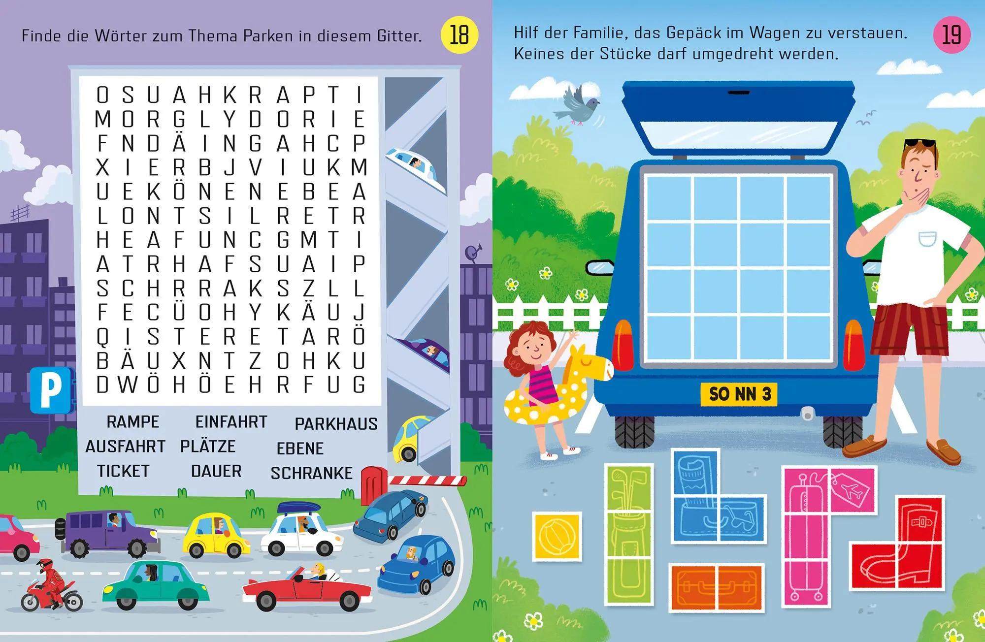 Bild: 9781035703722 | Usborne Minis: Rätsel für die Autofahrt | Simon Tudhope | Taschenbuch