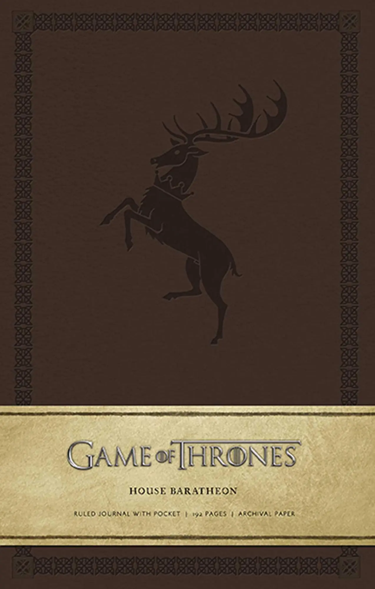 Cover: 9781608873722 | Game of Thrones: House Baratheon Hardcover Ruled Journal | Hbo | 2014