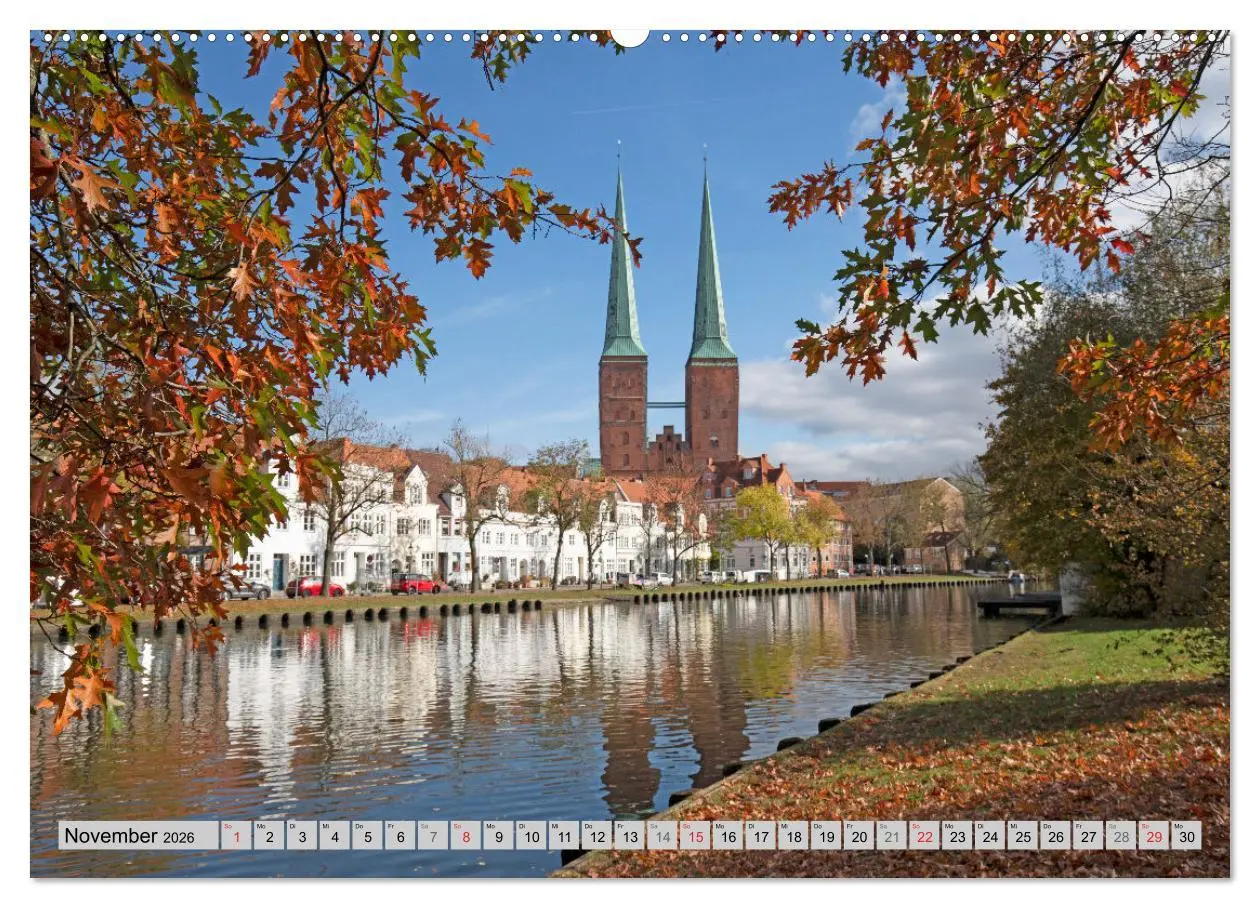 Bild: 9783457273722 | Hansestadt Lübeck (hochwertiger Premium Wandkalender 2026 DIN A2...