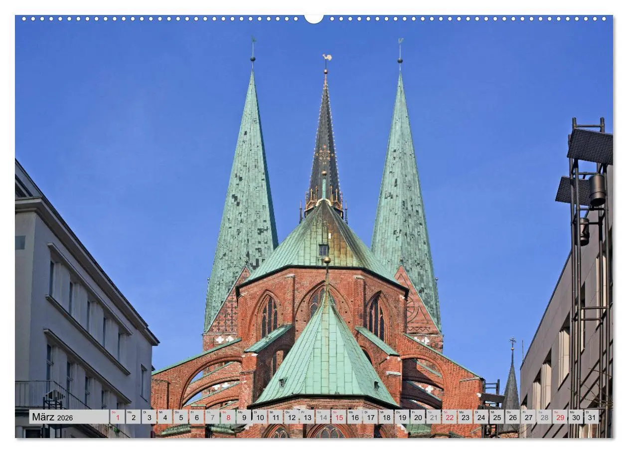 Bild: 9783457273722 | Hansestadt Lübeck (hochwertiger Premium Wandkalender 2026 DIN A2...