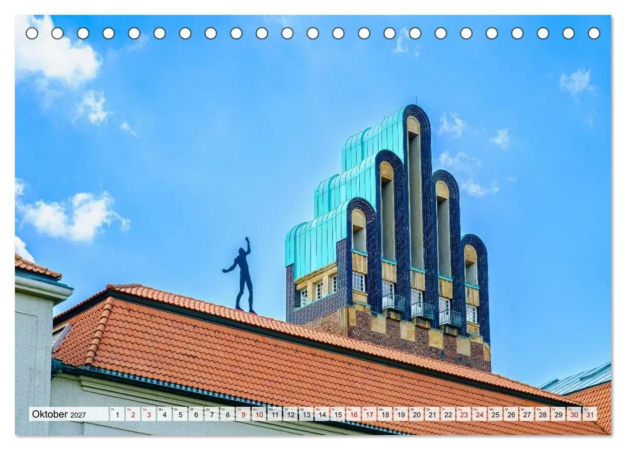 Bild: 9783516813722 | Ein Blick auf Darmstadt in Farbe (Tischkalender 2027 DIN A5 quer),...