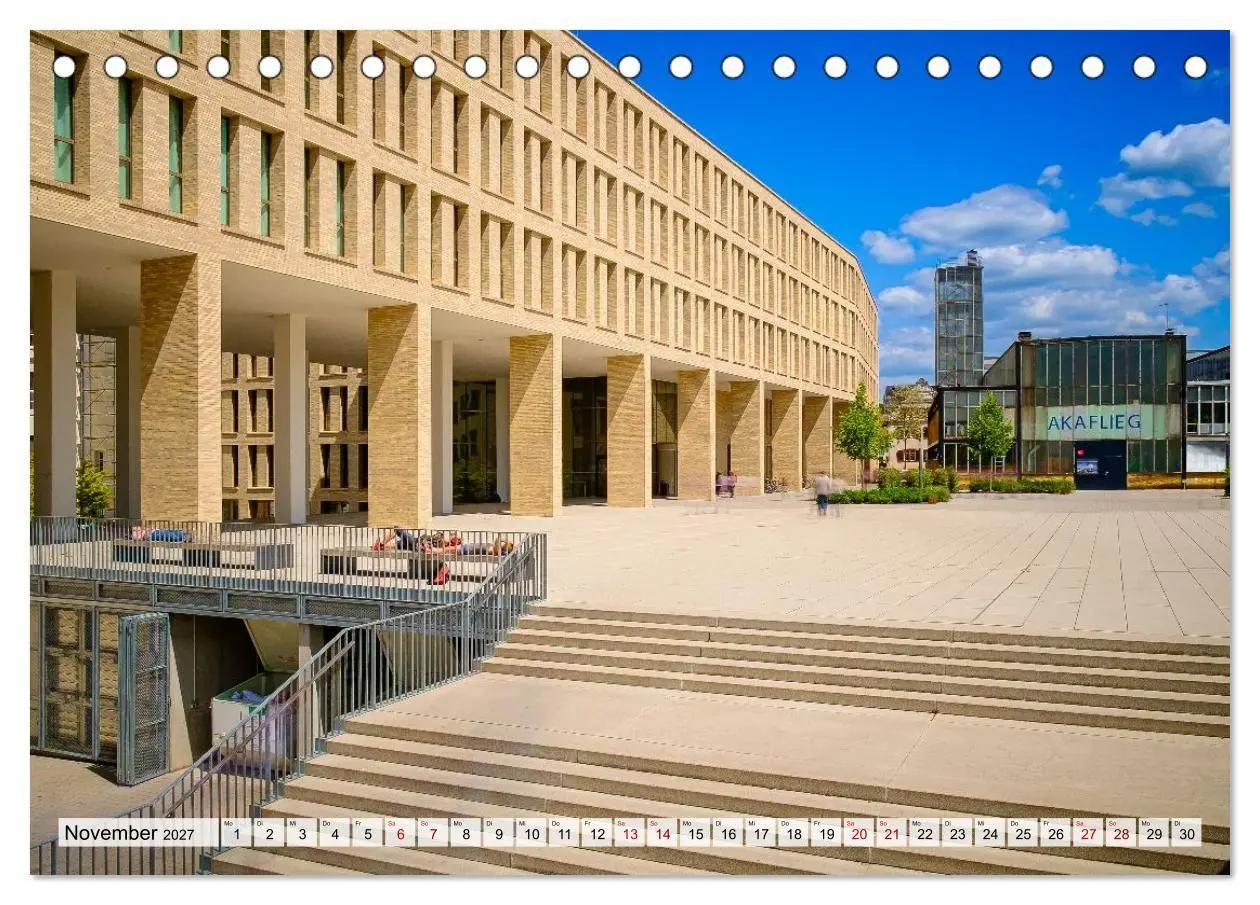 Bild: 9783516813722 | Ein Blick auf Darmstadt in Farbe (Tischkalender 2027 DIN A5 quer),...