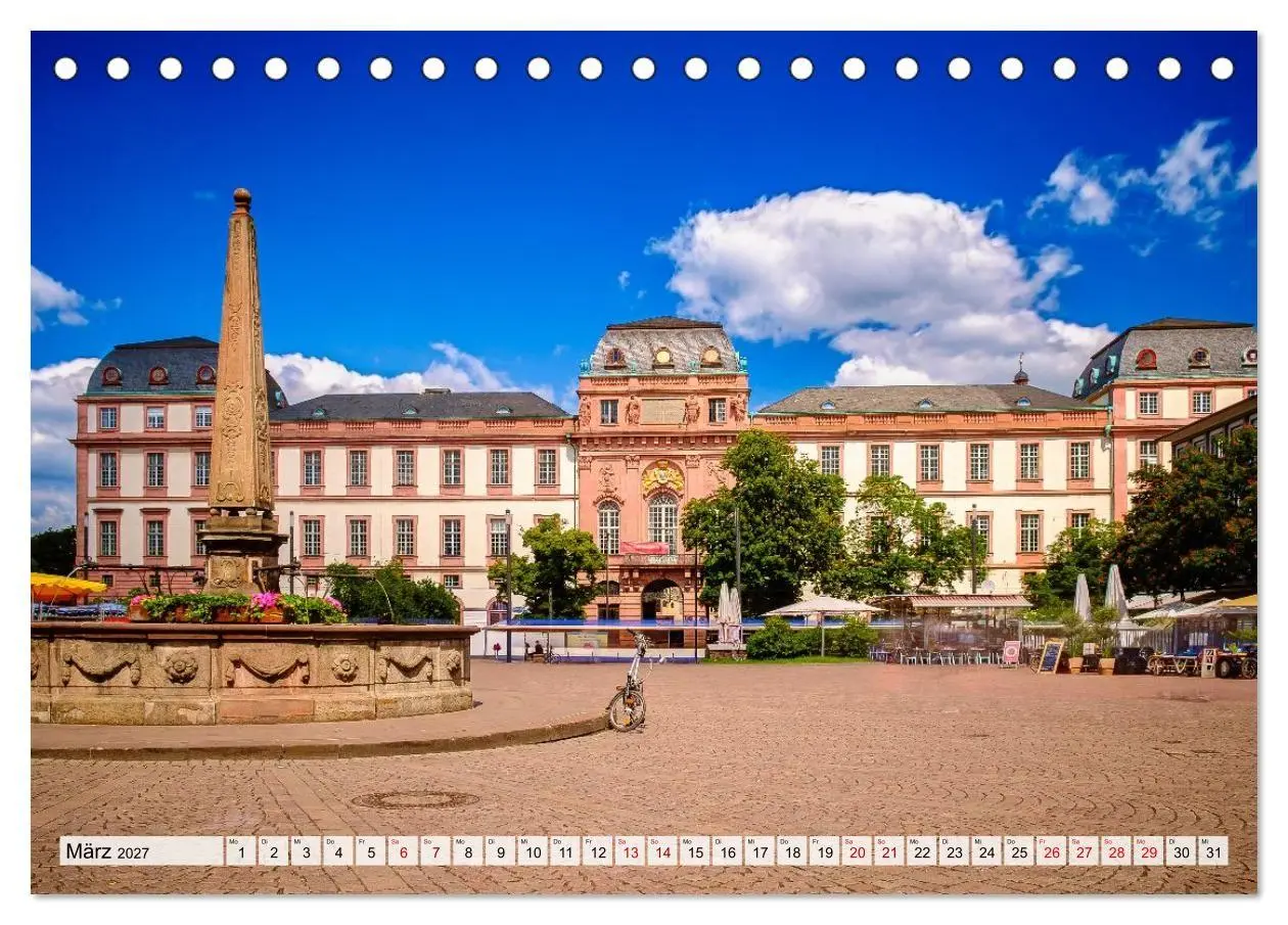 Bild: 9783516813722 | Ein Blick auf Darmstadt in Farbe (Tischkalender 2027 DIN A5 quer),...