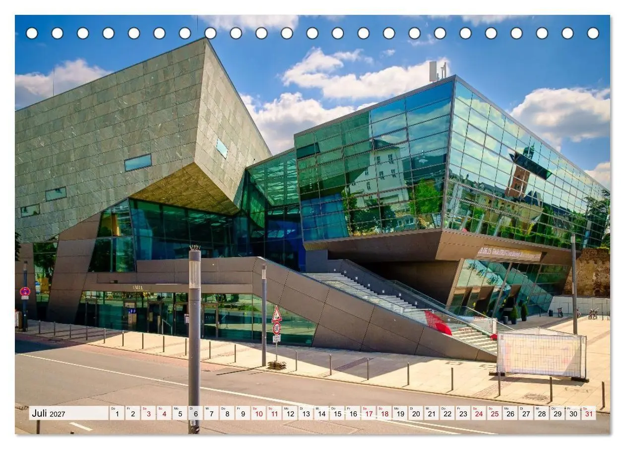 Bild: 9783516813722 | Ein Blick auf Darmstadt in Farbe (Tischkalender 2027 DIN A5 quer),...