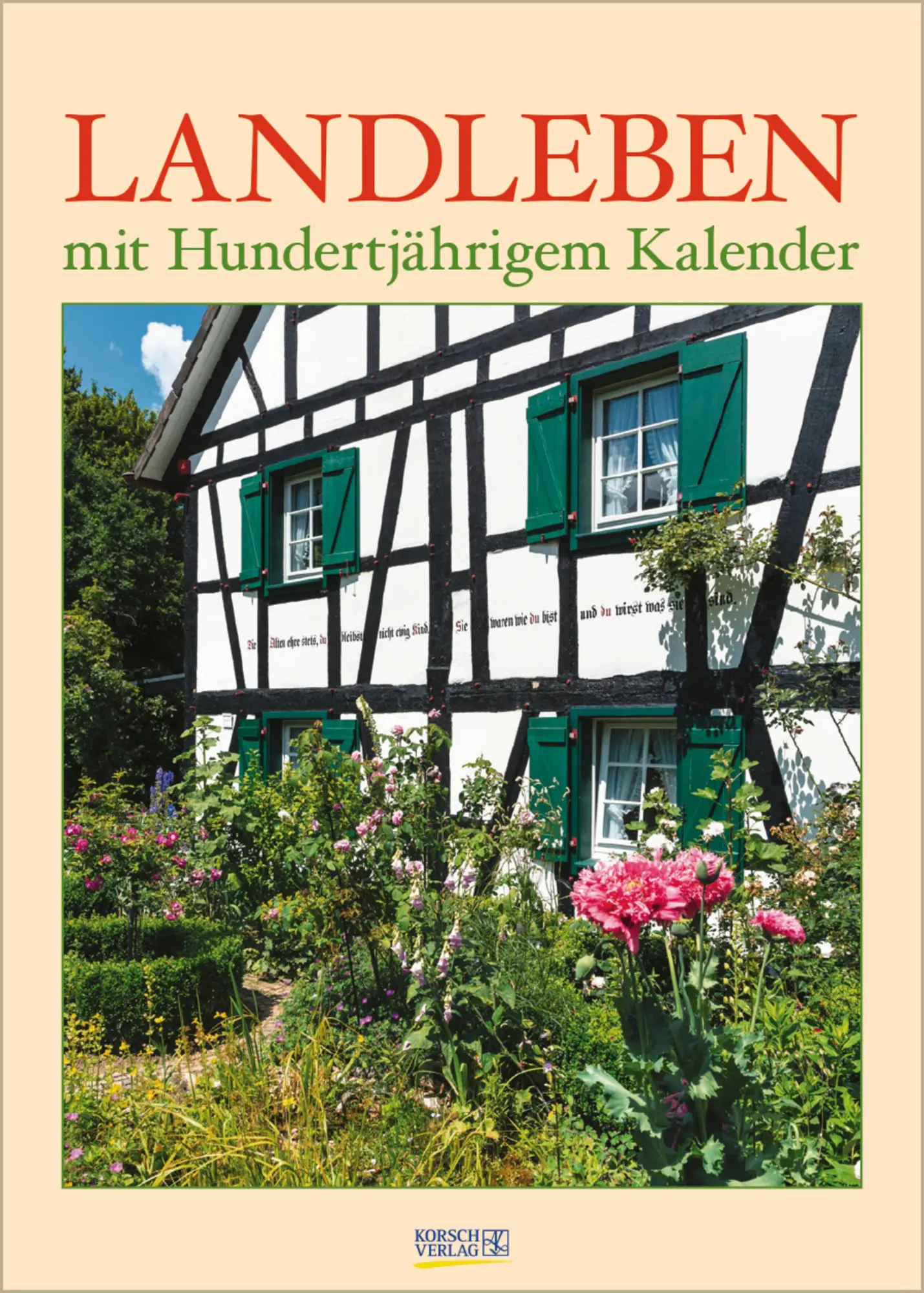 Cover: 9783731883722 | Landleben mit Hundertjährigem Kalender 2026 | Verlag Korsch | Kalender