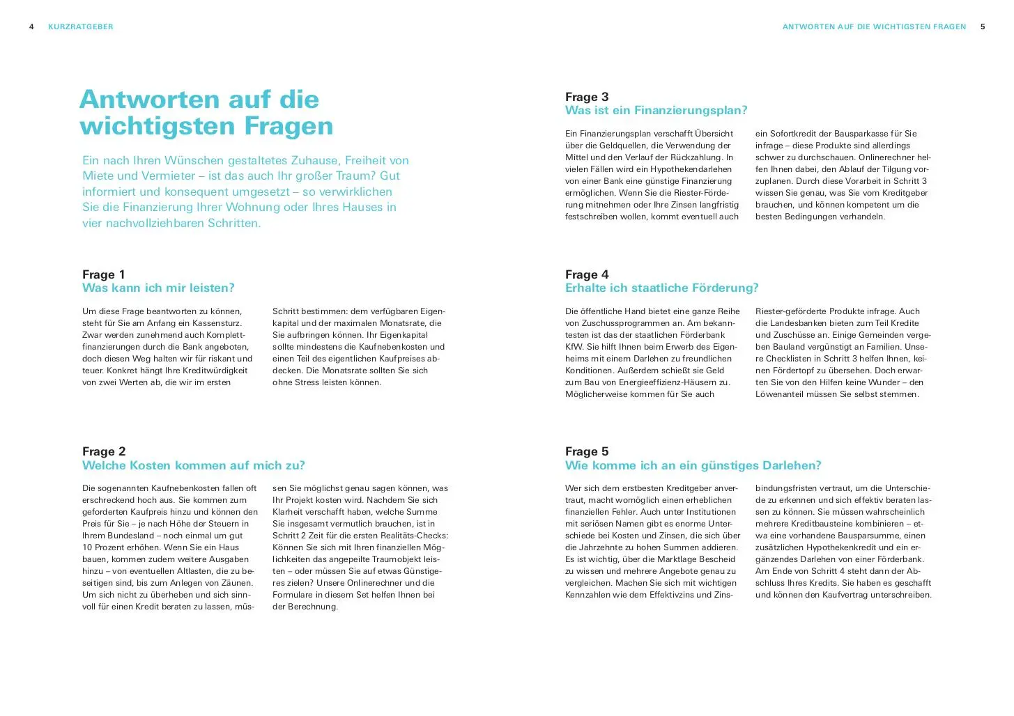 Bild: 9783747103722 | Immobilienfinanzierung. Das Set | Ab in die eigenen vier Wände | Buch