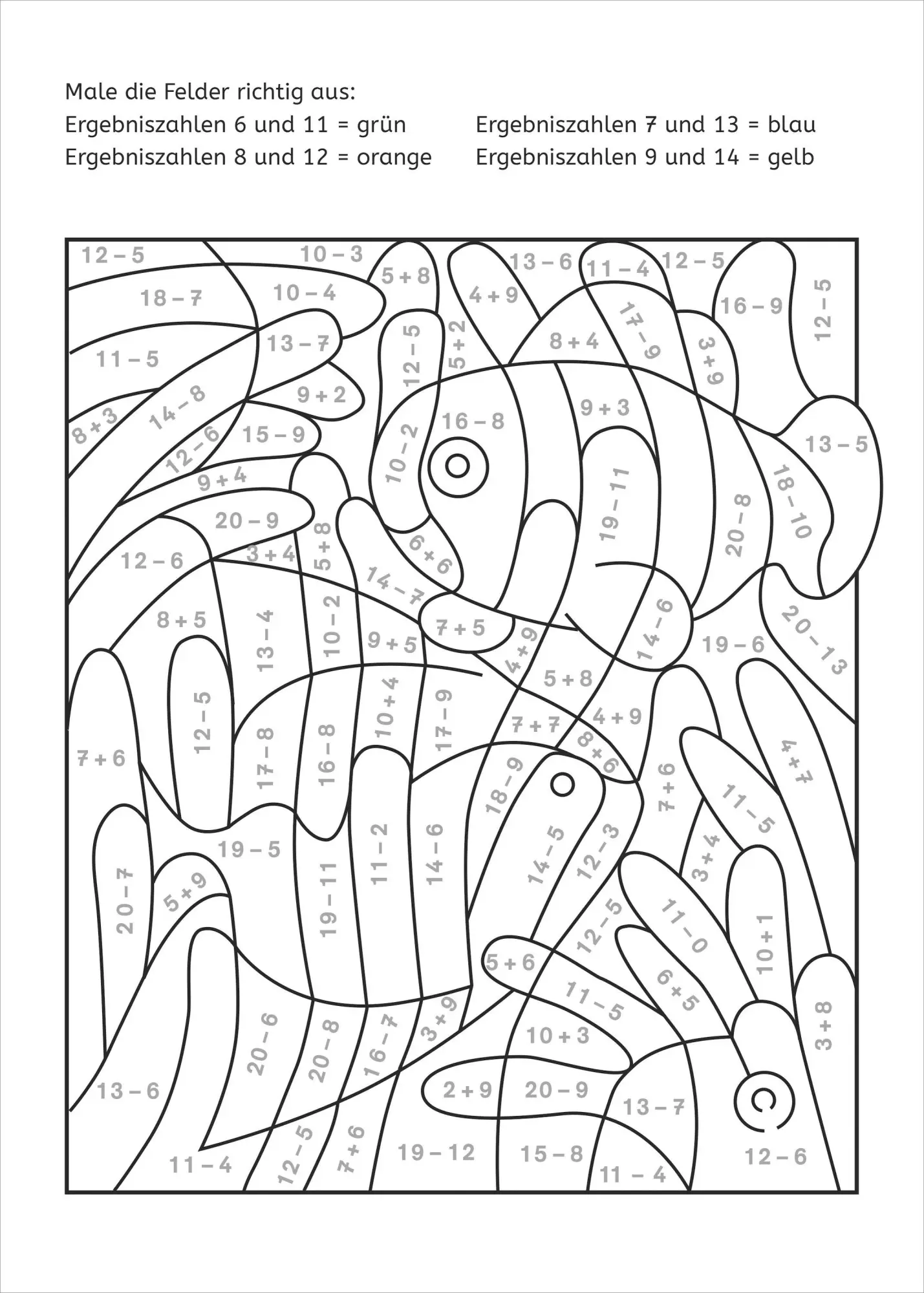 Bild: 9783788623722 | LERNSTERN. Mein Mathe-Malblock. Rechnen bis 20 | 1. Klasse | Buch