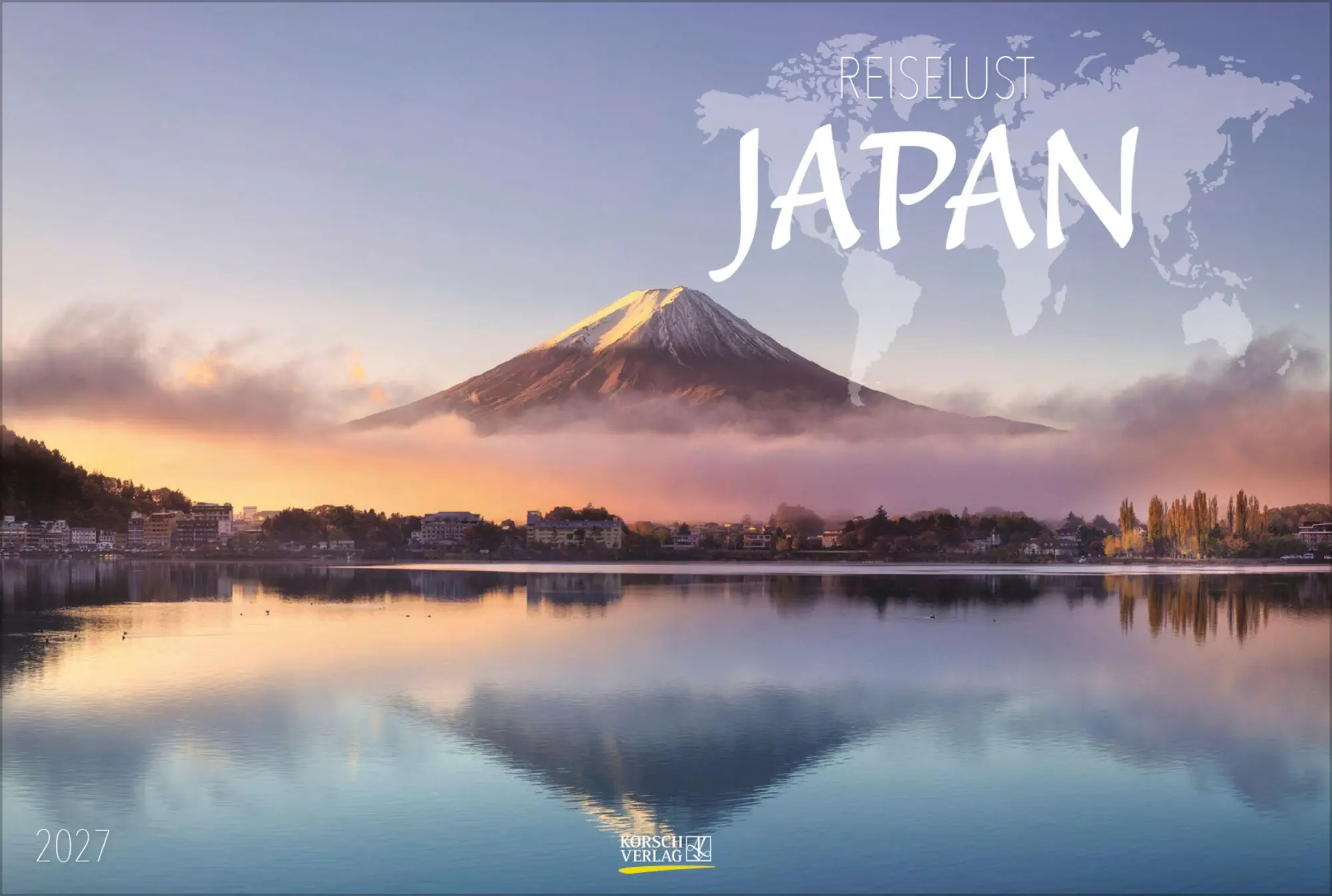 Cover: 9783819303722 | Reiselust Japan 2027 | Verlag Korsch | Kalender | 14 S. | Deutsch